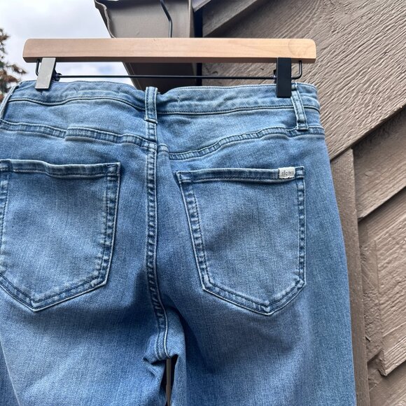 EUC Vintage Ella Moss High Waist Edie Kick-Flare Cropped Jeans - Picture 7 of 14